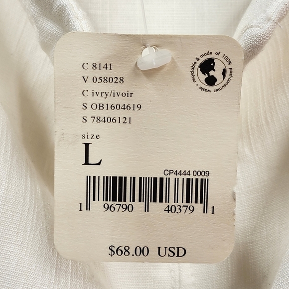 Free People Women's Tie Strap Structured Bodysuit - L - Picture 8 of 8